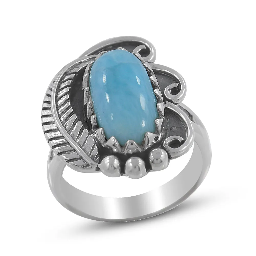 Mexican Turquoise 925 Sterling Silver Ring