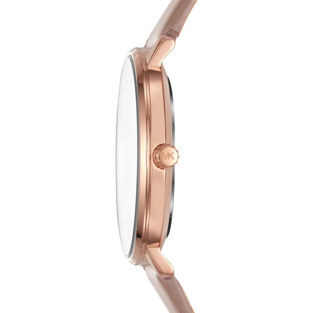 Michael Kors Women's Pyper Analog White Dial Watch