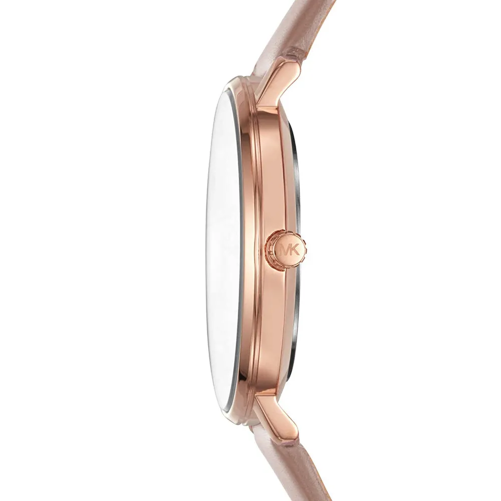 Michael Kors Women's Pyper Analog White Dial Watch