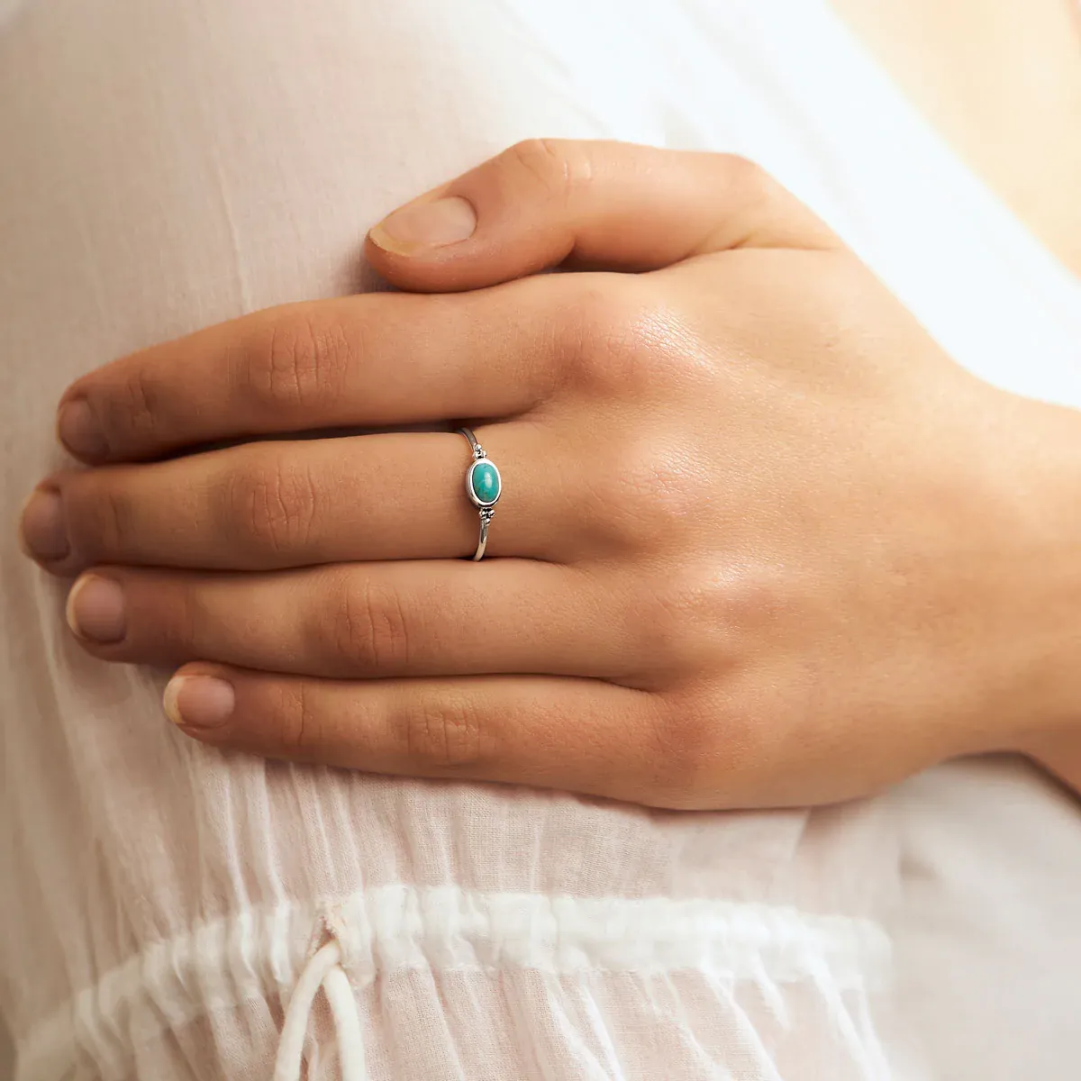 Midsummer Star Visionary Turquoise Ring