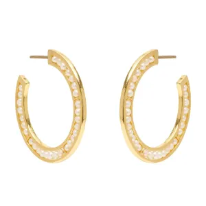 Mignonne Gavigan - White Gold Lux Betty Hoops