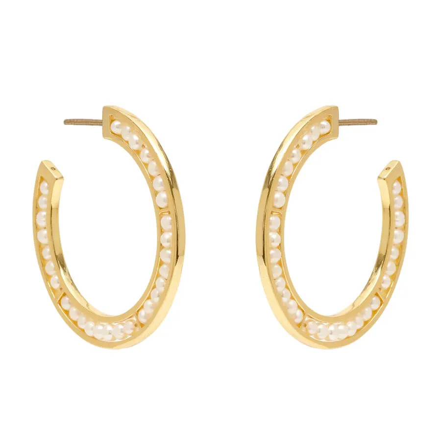 Mignonne Gavigan - White Gold Lux Betty Hoops
