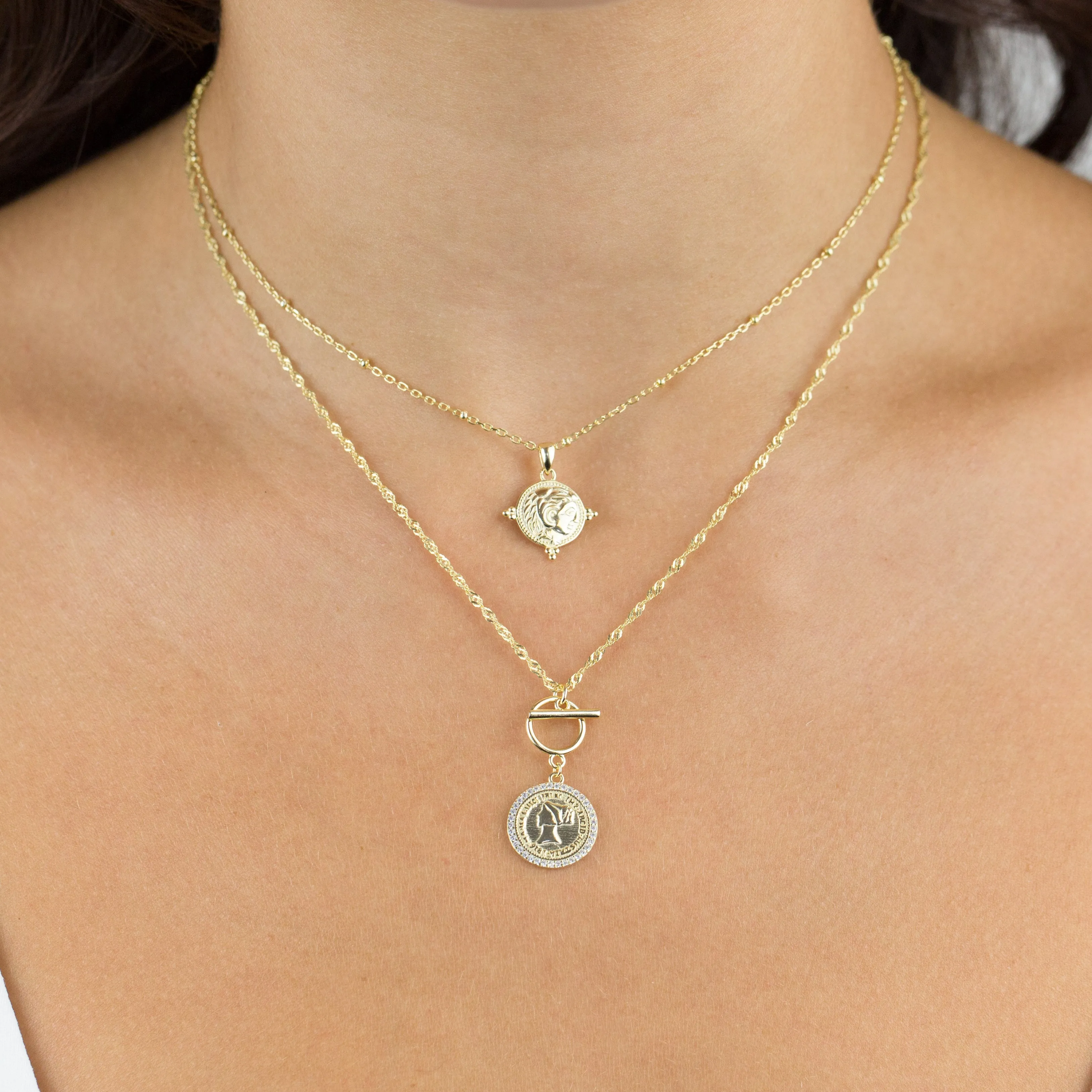 Mini Coin Necklace