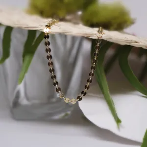 Mini Gold Coin Necklace
