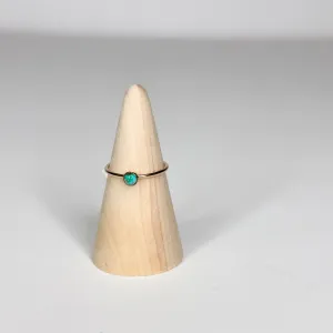 Mona Lisa Turquoise 14K Gold-Filled Ring | Size 6