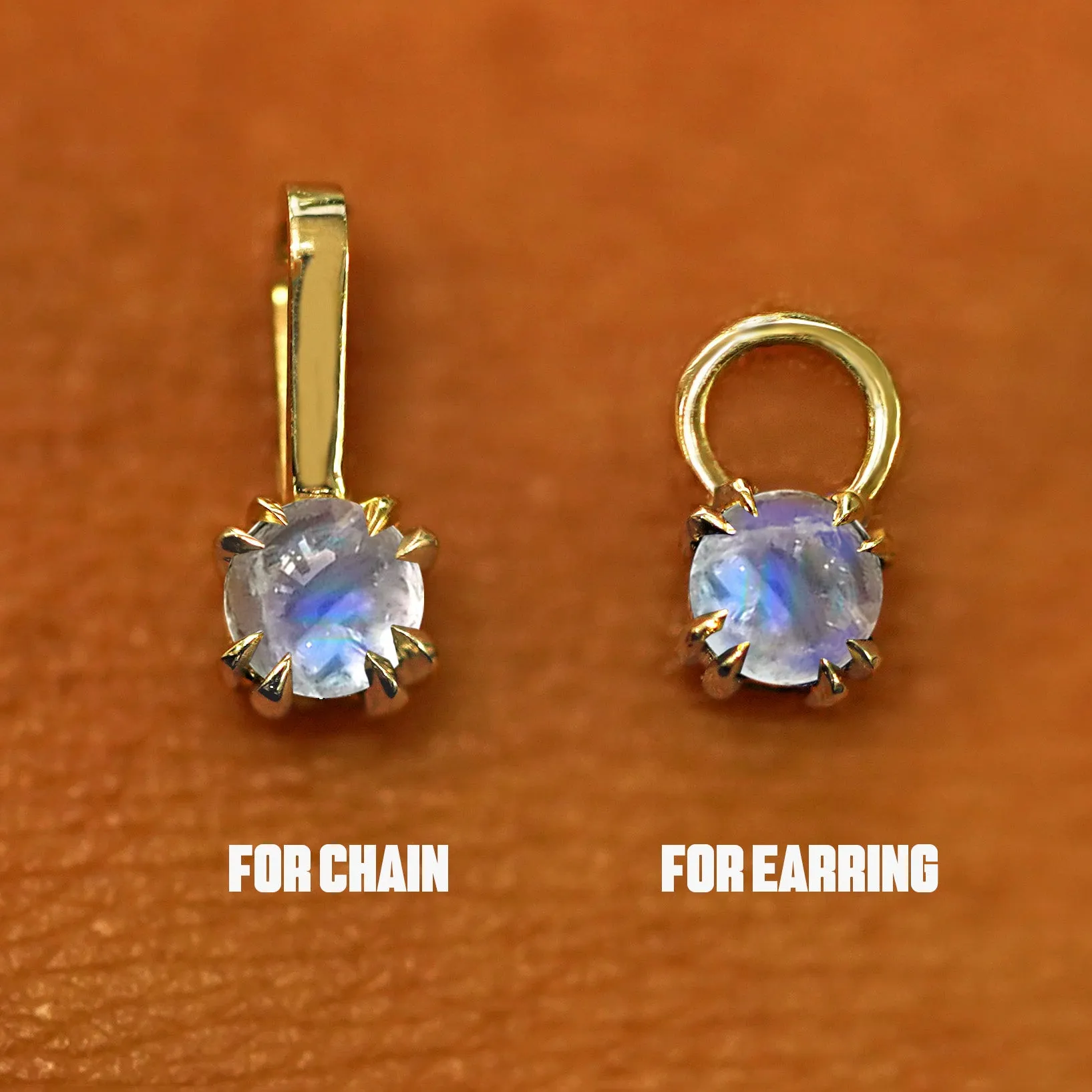 Moonstone Charm