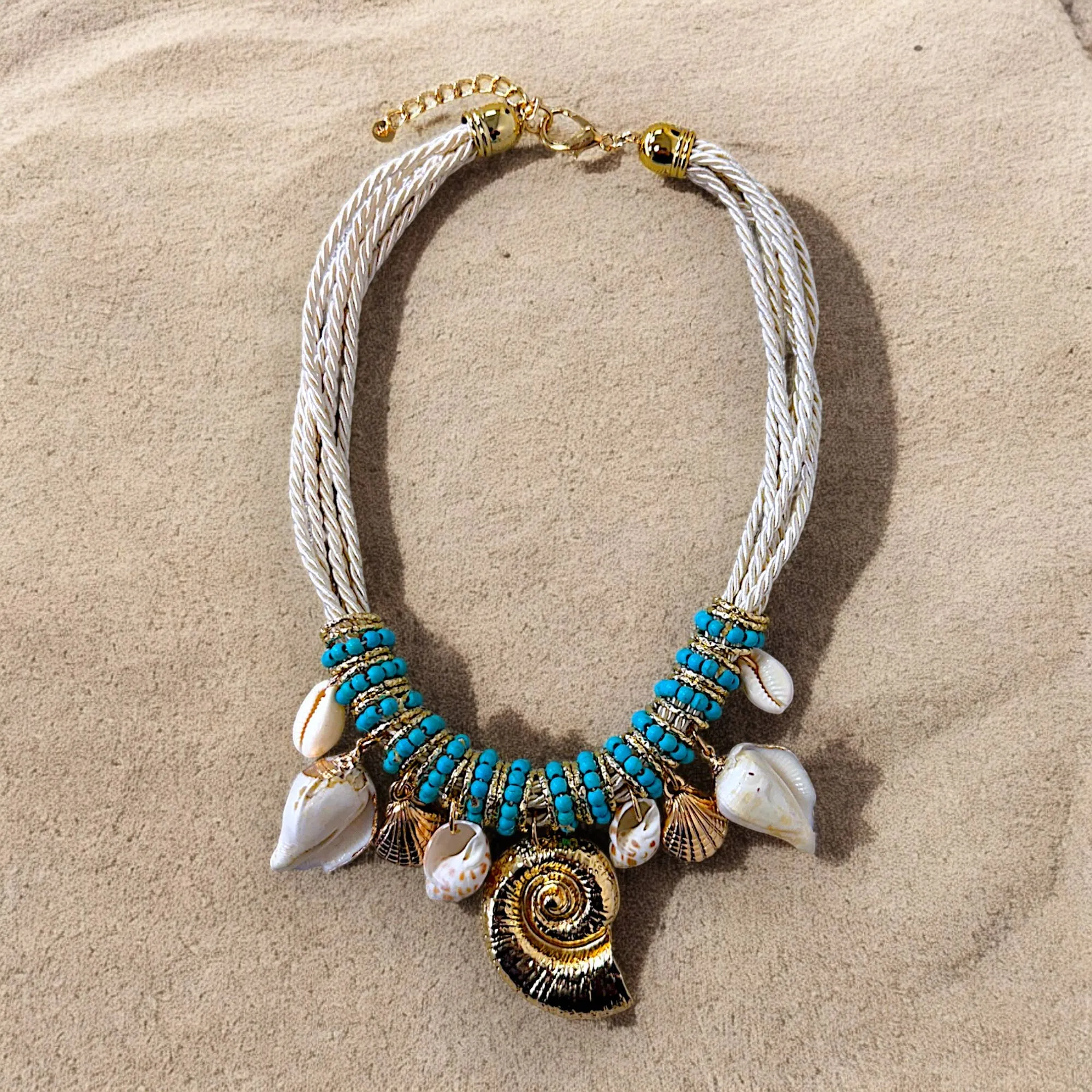 Necklace  - Seashell Charm Necklace