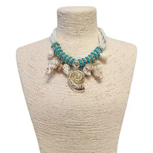 Necklace  - Seashell Charm Necklace