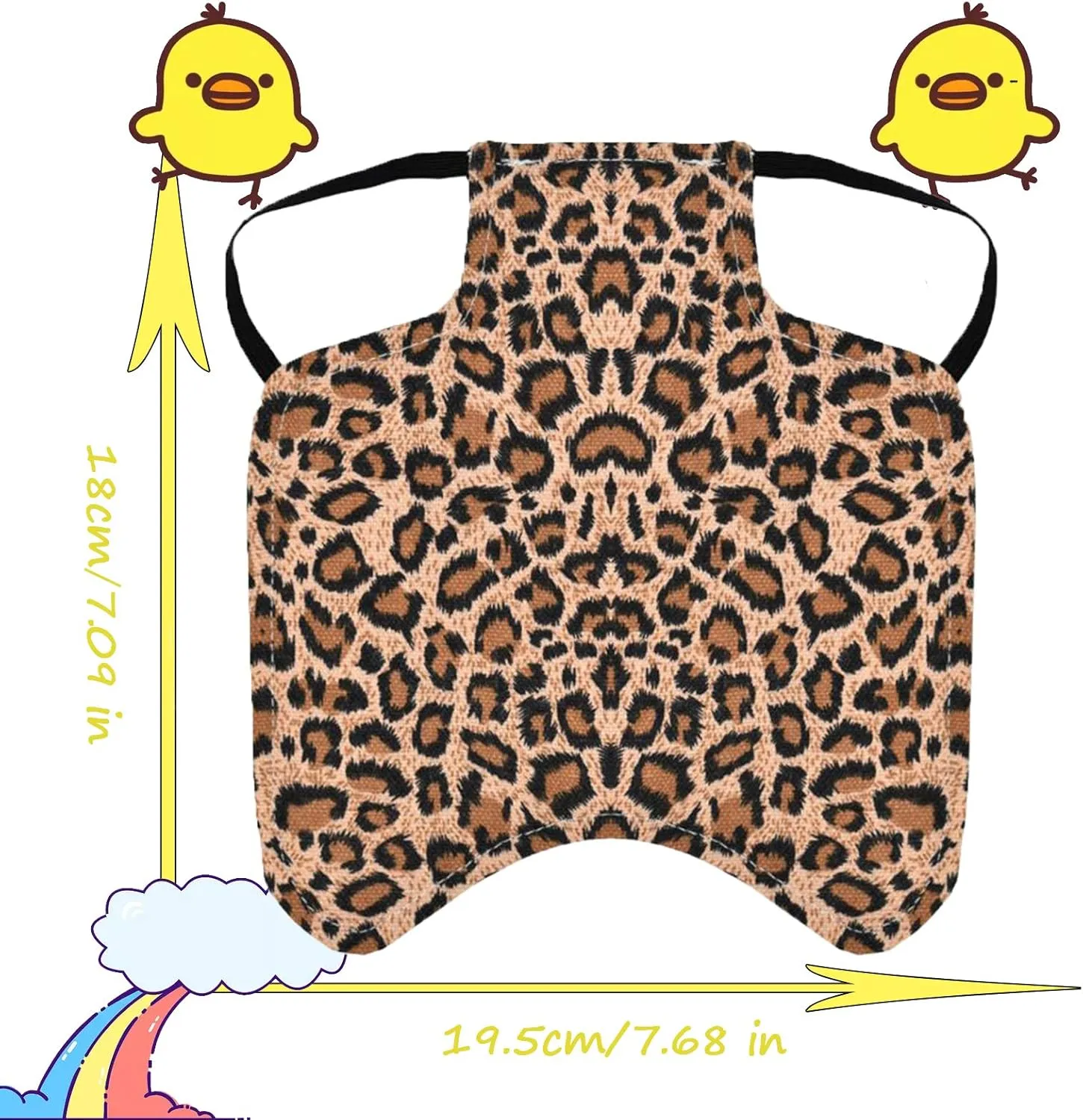 NEW 5 PCS Chicken Saddle Hen Apron with 20 PCS Chicken Leg Rings, Standard Hen Saddles with Wing Protectors, Hen Apron with Jacket Straps Poultry Protector Apron Suit for Small, Medium and Large Hens