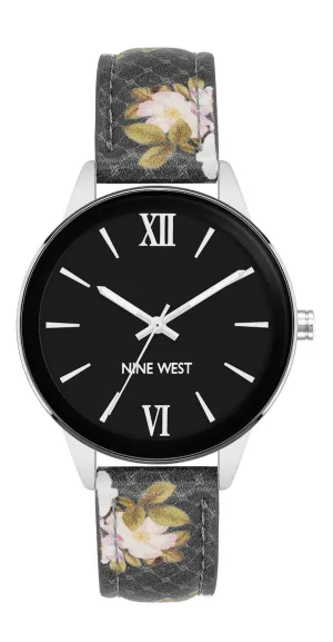Nine West Black Dial Analog Watch For -  Ladies NW-2821FLBK
