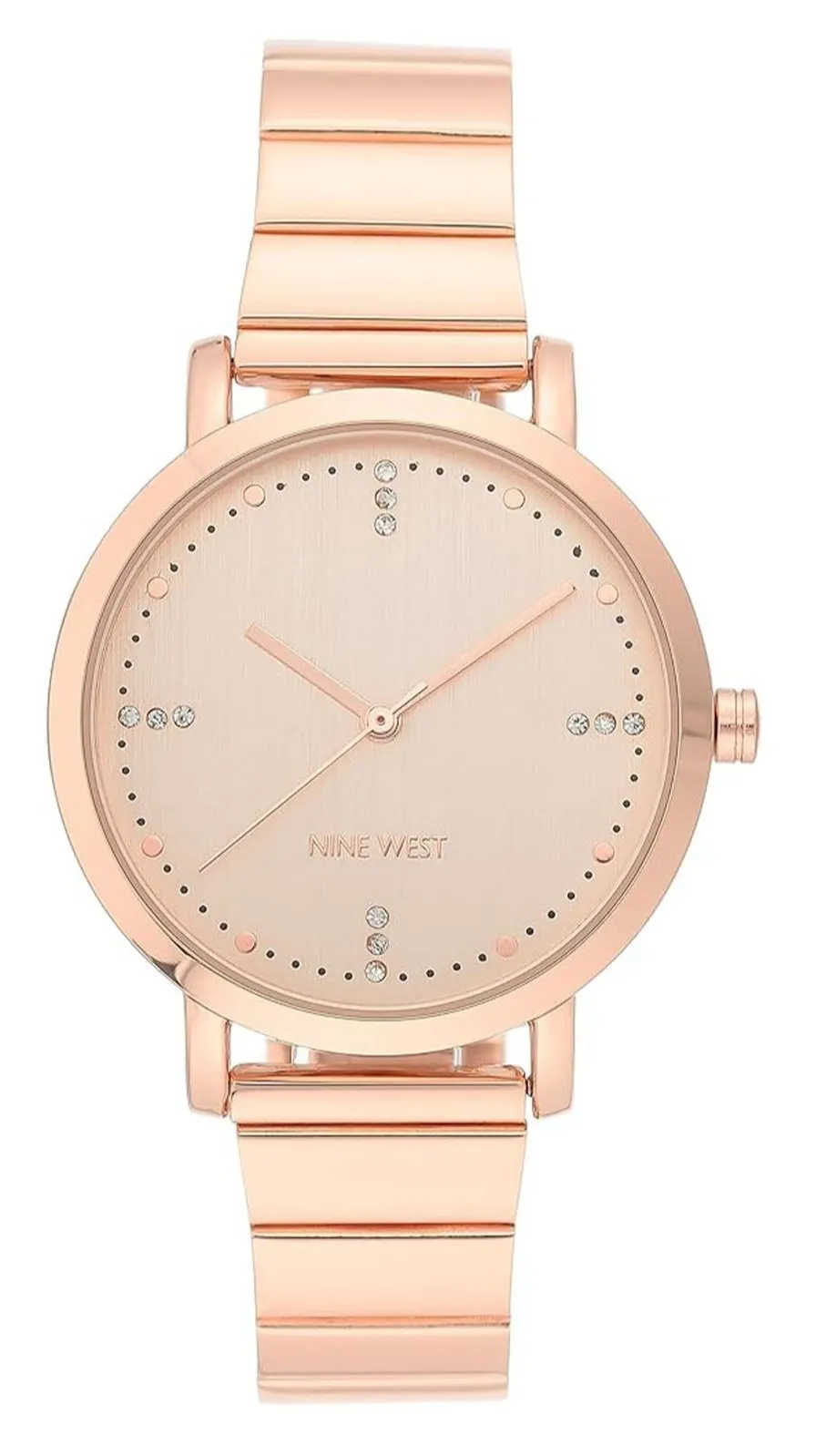 Nine West Rose Gold Dial Analog Watch For -  Ladies NW-2278RORG