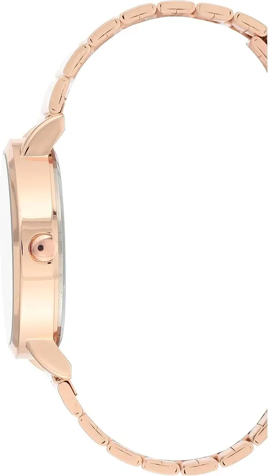 Nine West Rose Gold Dial Analog Watch For -  Ladies NW-2278RORG