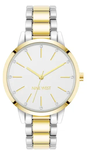 Nine West White Dial Analog Watch For -  Ladies NW-2099WTTT