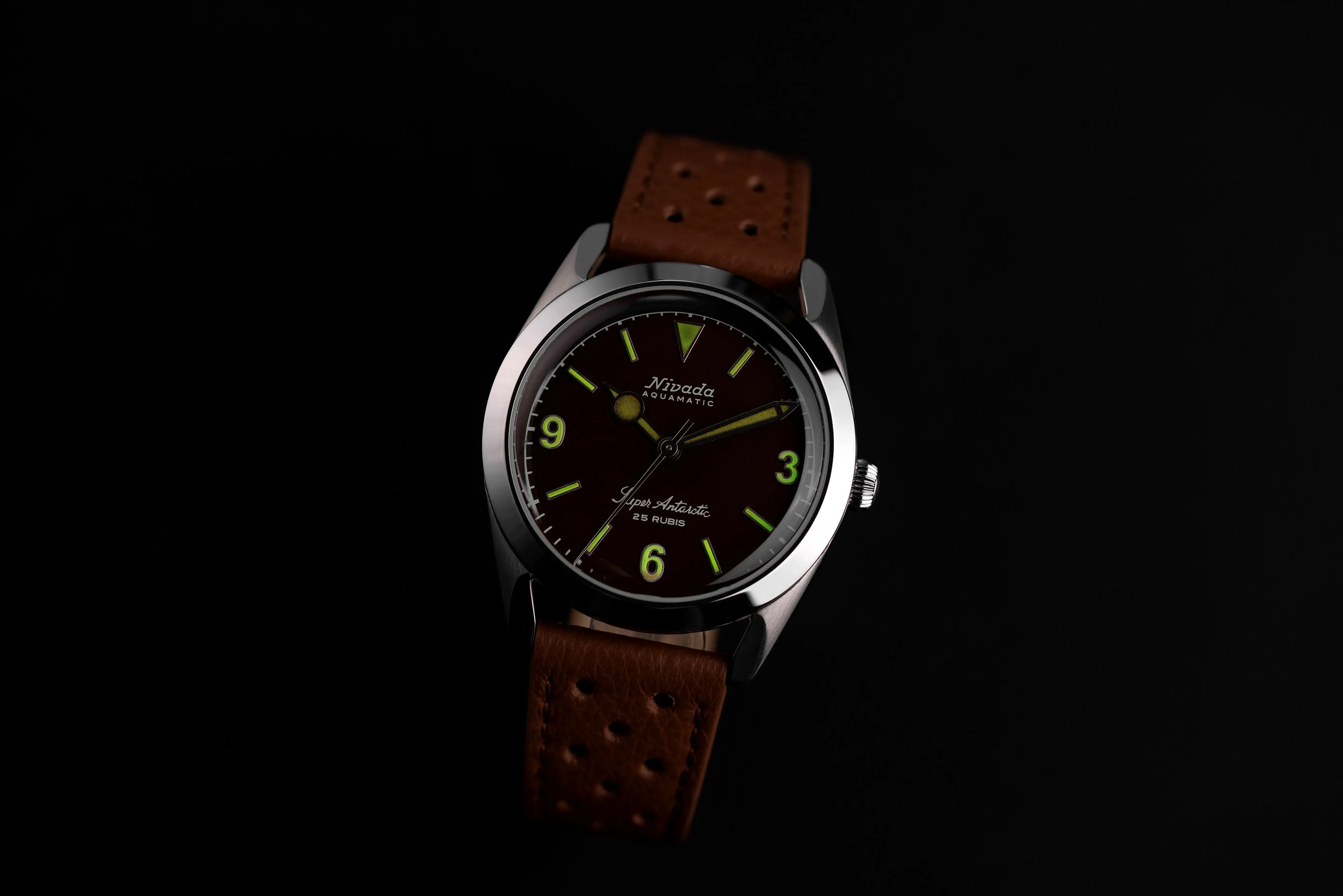 Nivada Grenchen Super Antarctic 3.6.9 Tropical Men's Automatic Watch