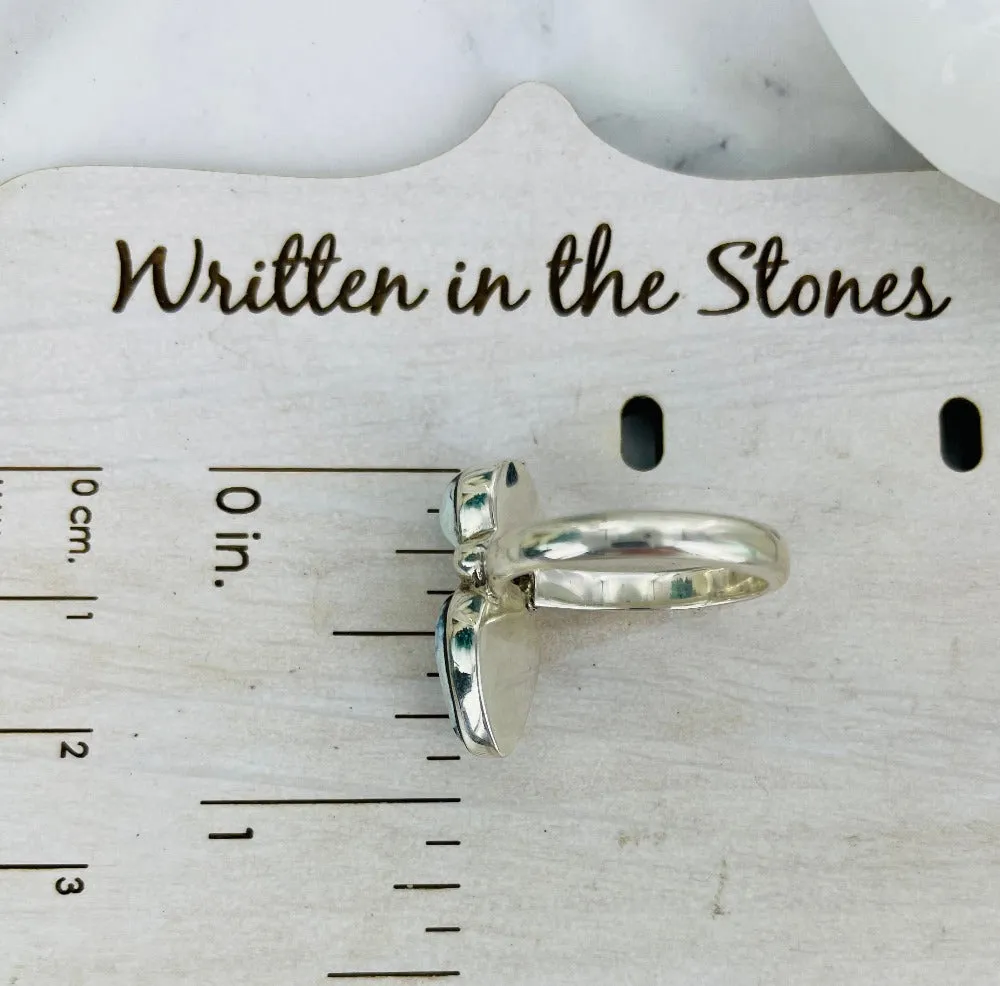 North South (Turquoise) ring