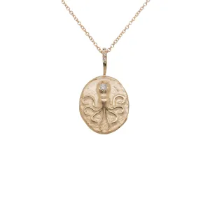 Octopus "Listen" Artifact Necklace