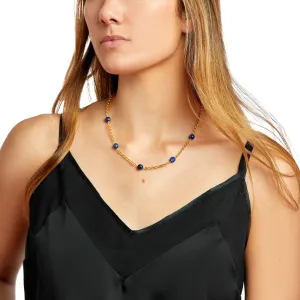 Olivia Necklace With Blue Lapis
