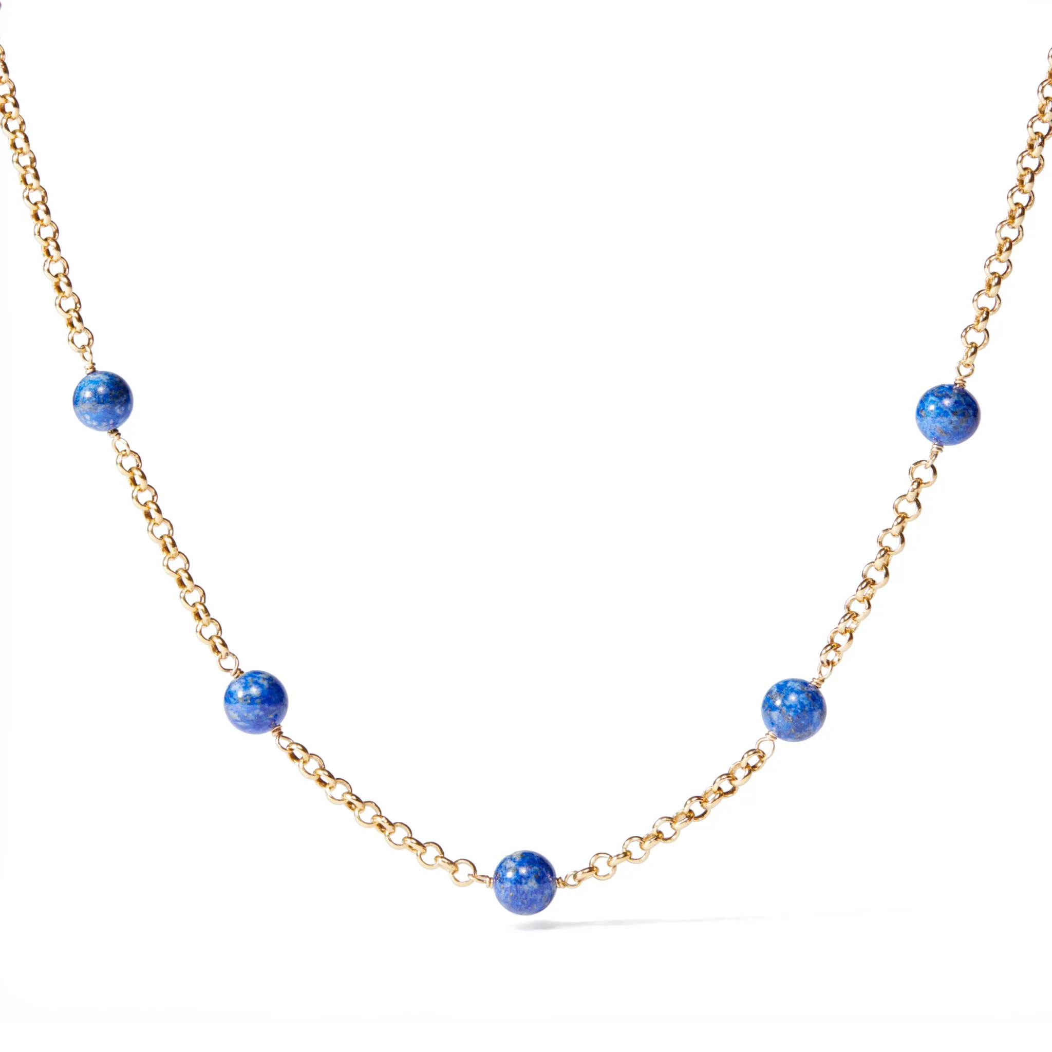 Olivia Necklace With Blue Lapis
