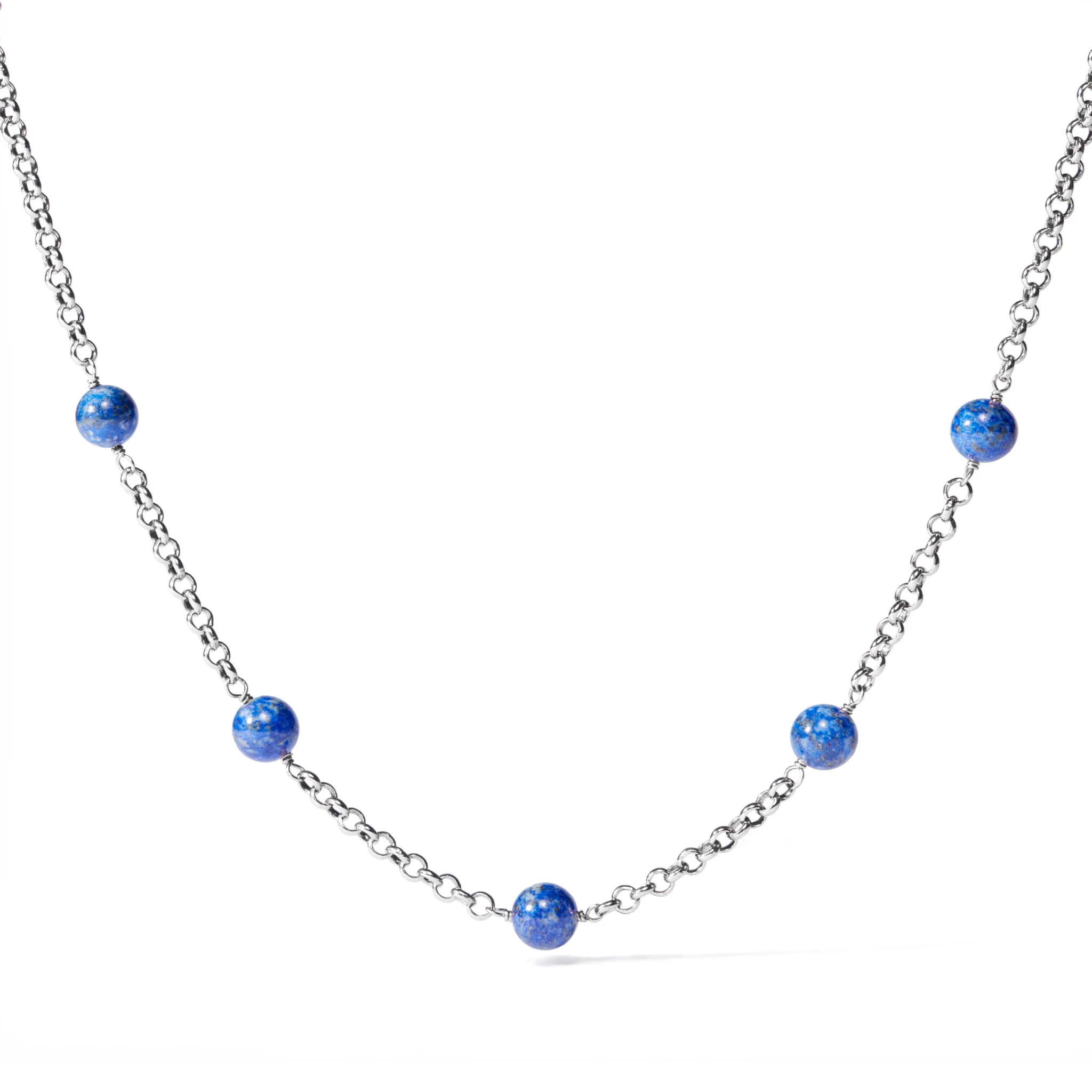 Olivia Necklace With Blue Lapis