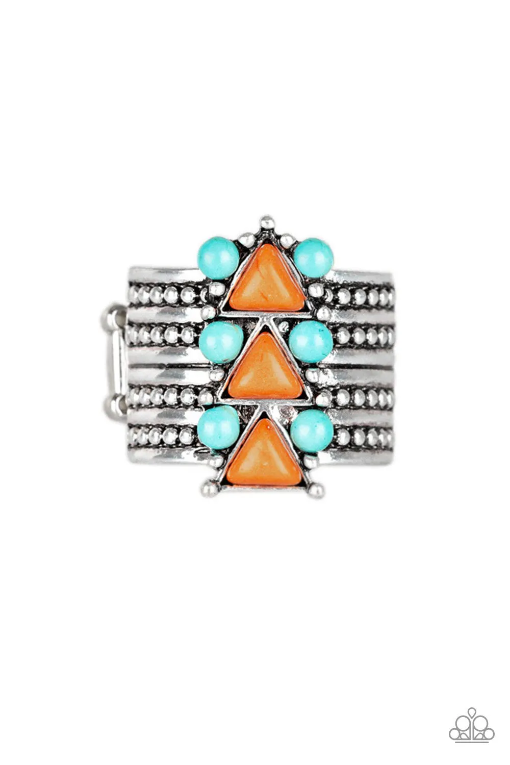 Paparazzi - Point Me To Phoenix - Orange Ring