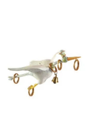 Patience Brewster 12 Days 5 Golden Rings Ornament