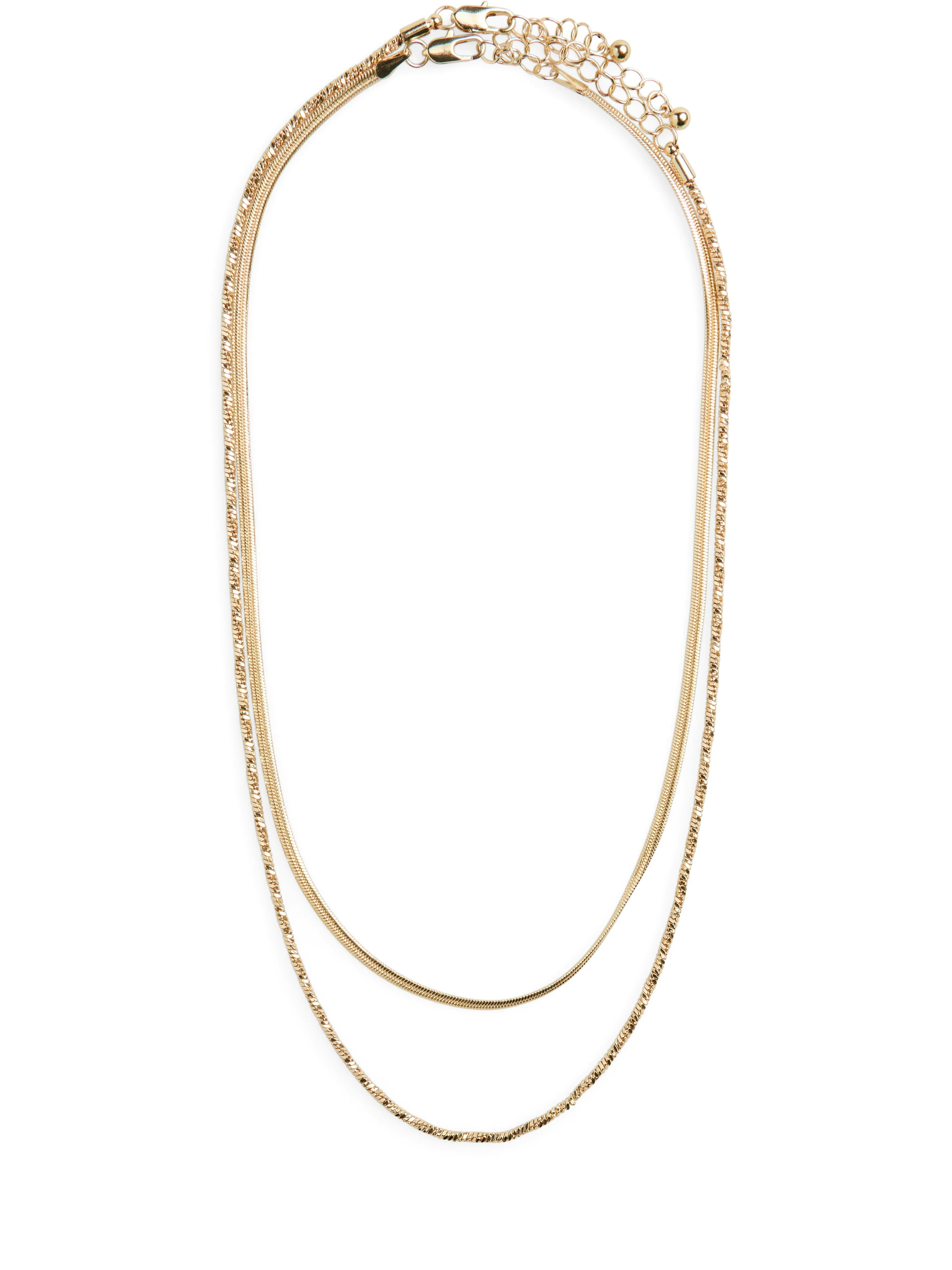 Paula Layered Necklace (Gold)