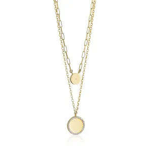 pave outline disc | 2 layer