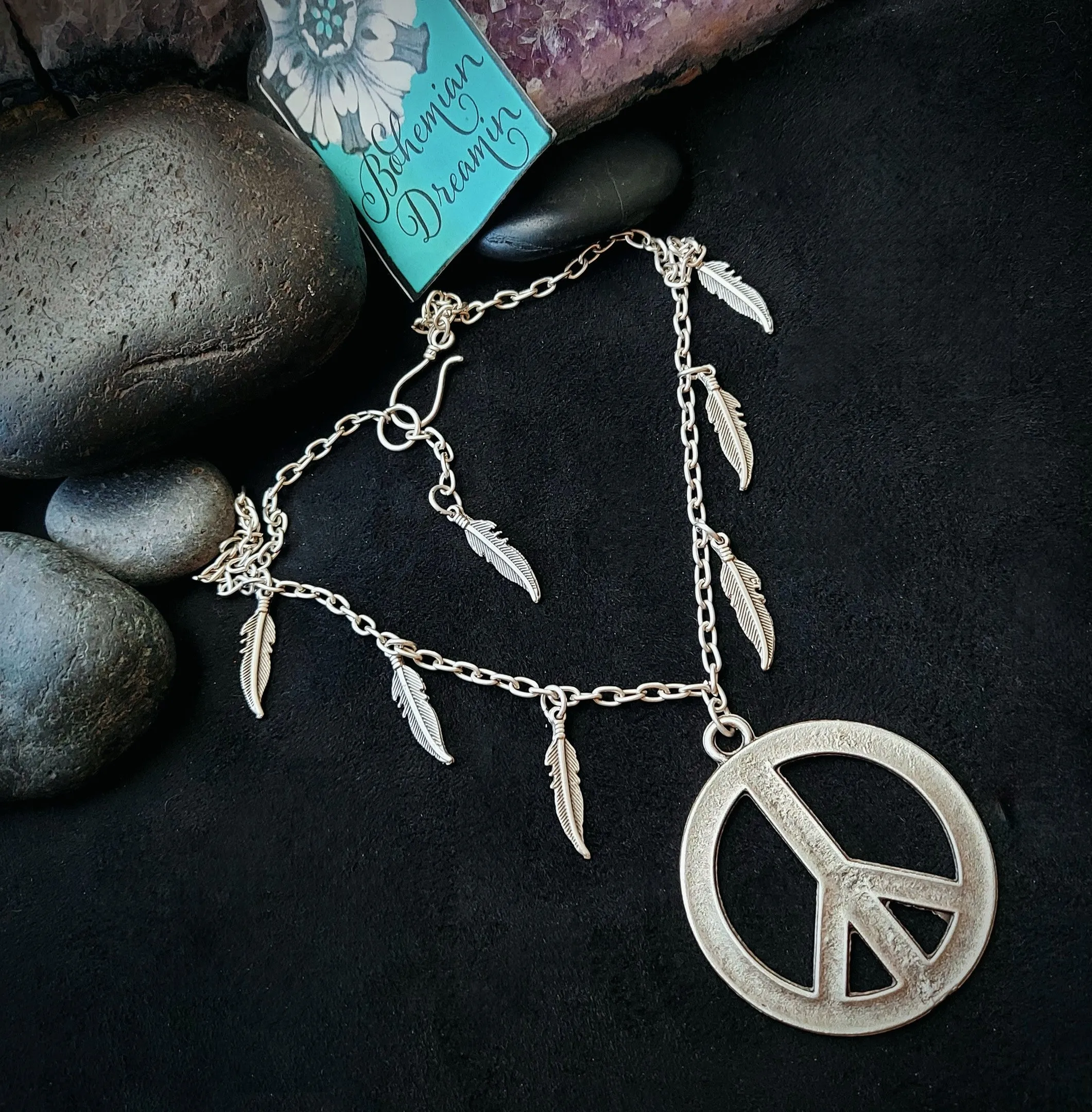 Peace Sign Necklace