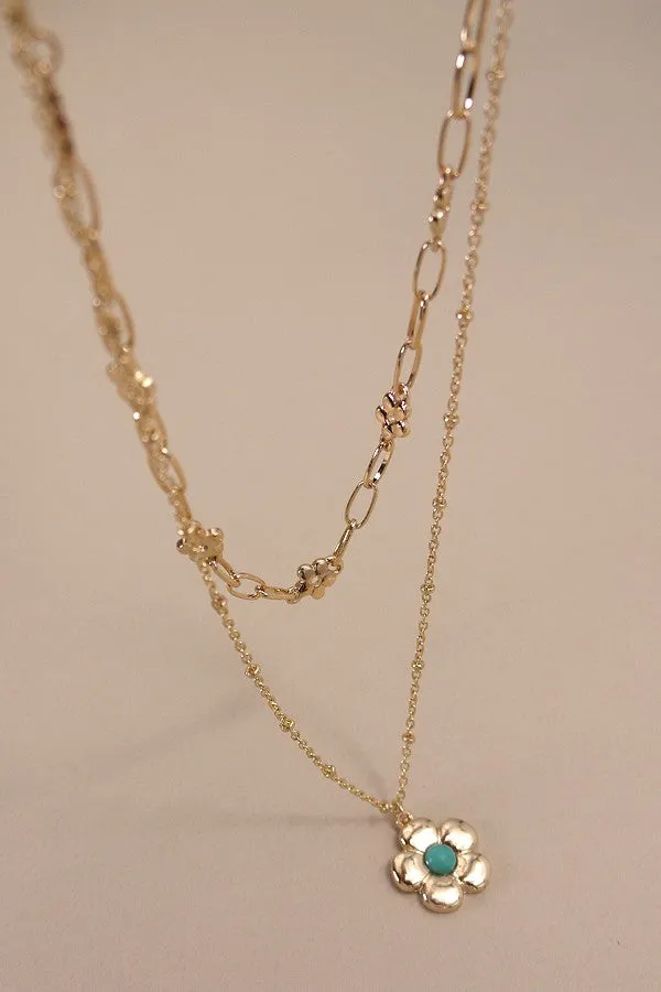 Petal Perfect Layered Necklace