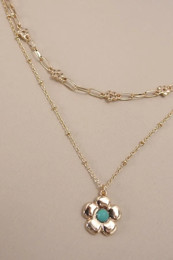 Petal Perfect Layered Necklace