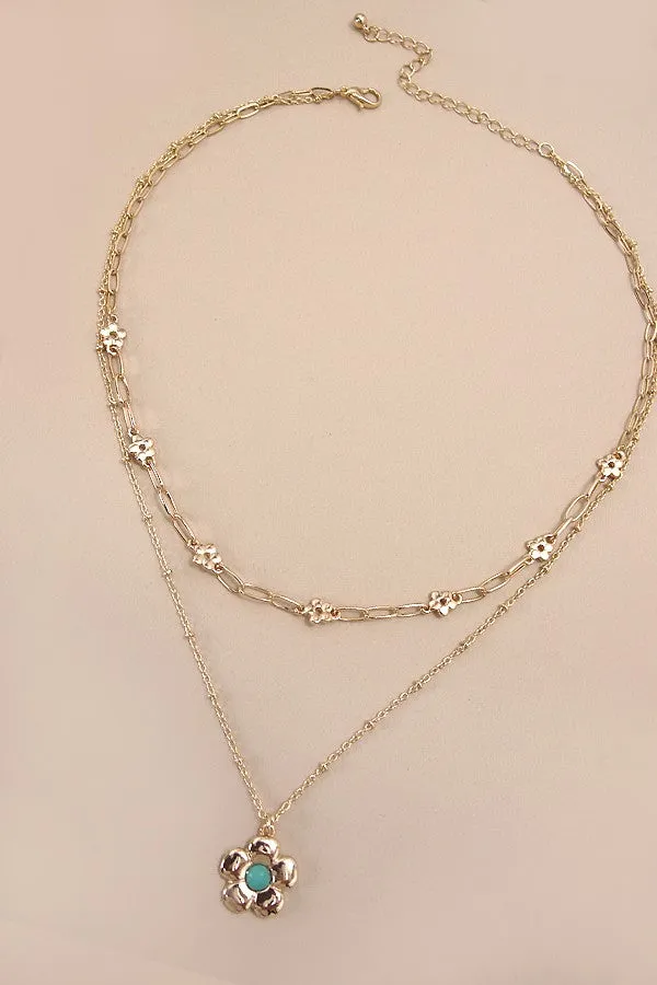 Petal Perfect Layered Necklace