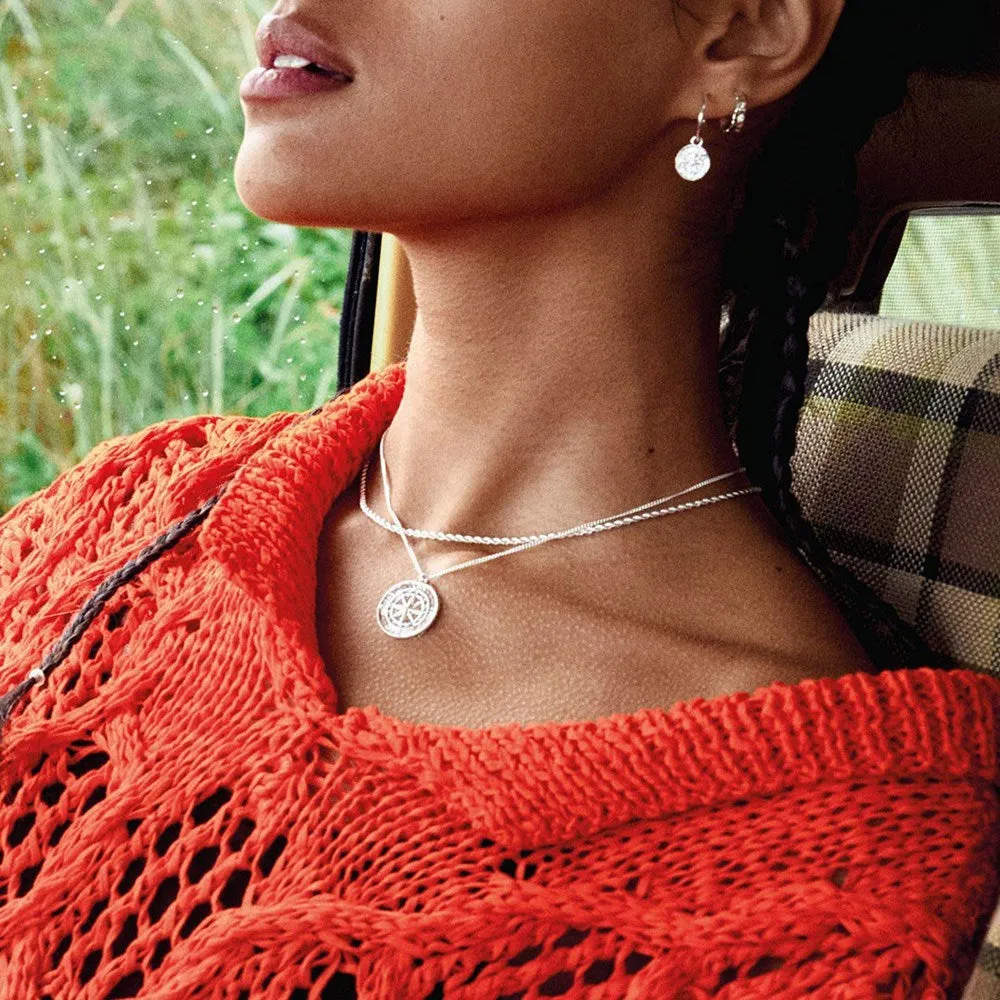 PILGRIM Gerda Necklace Silver