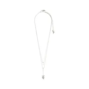 Pilgrim Jolene Crystal/Pearl Silver Necklace