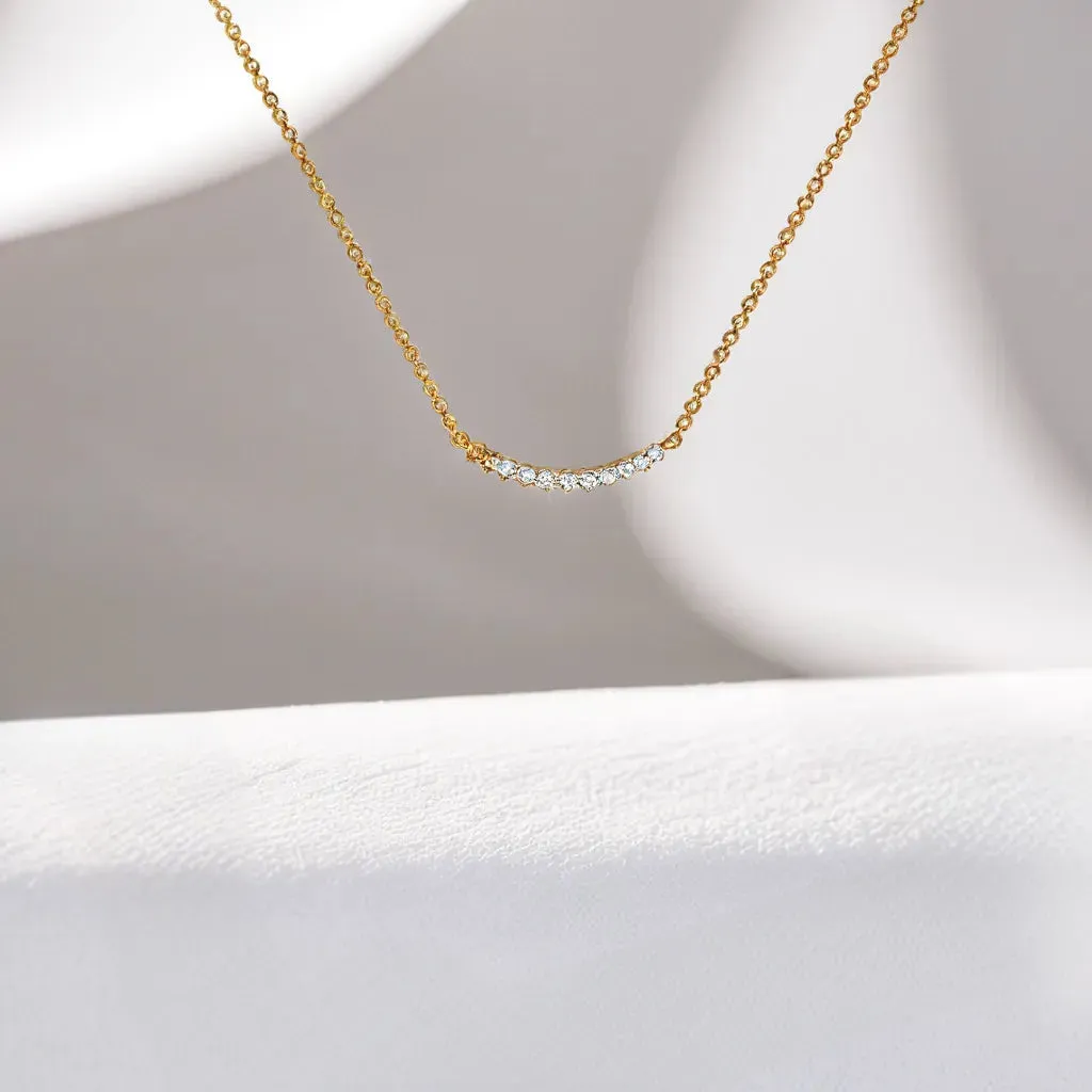 "Dare to Sparkle" - Lab Grown Diamond Necklace
