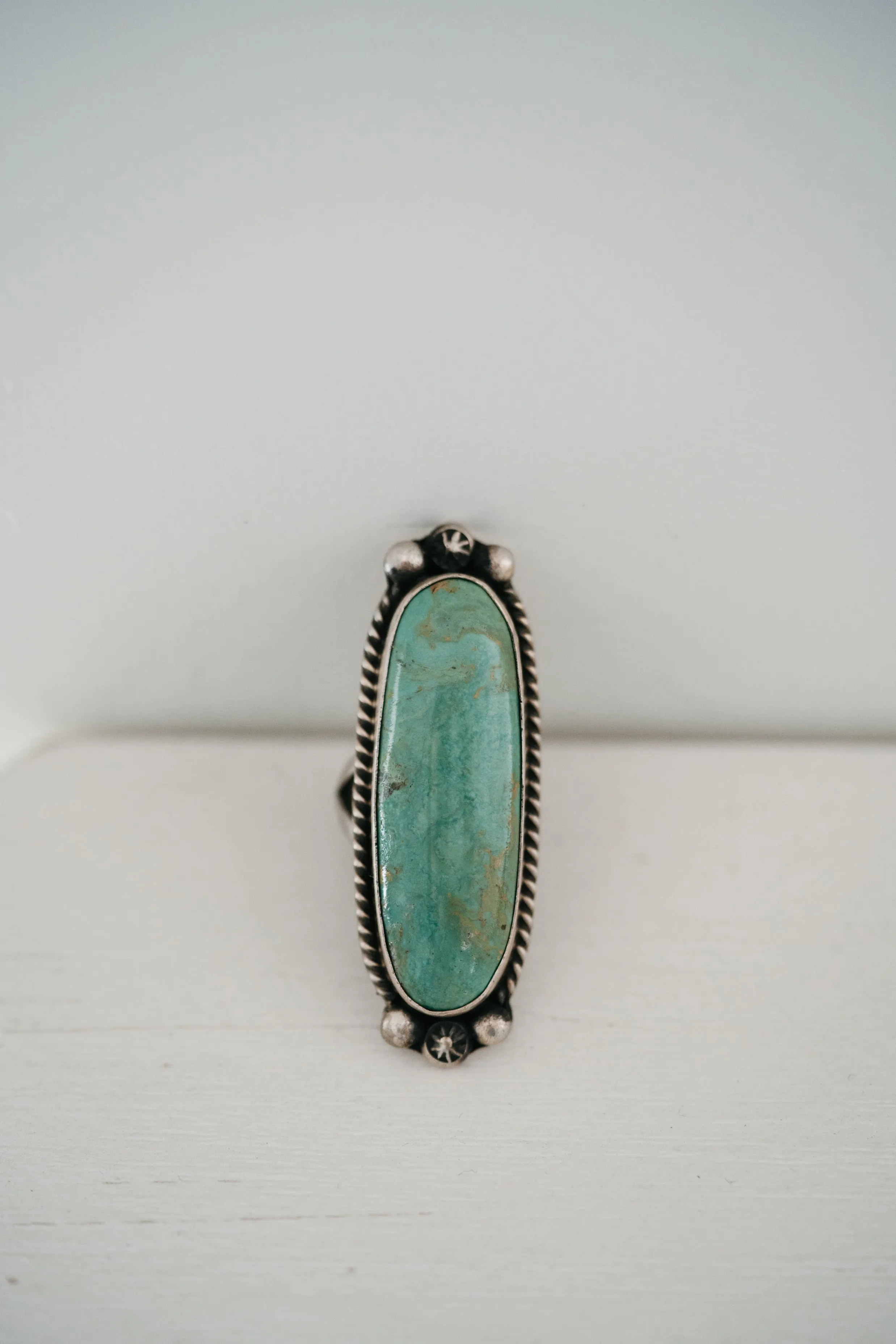 Ramones Ring | Green Turquoise