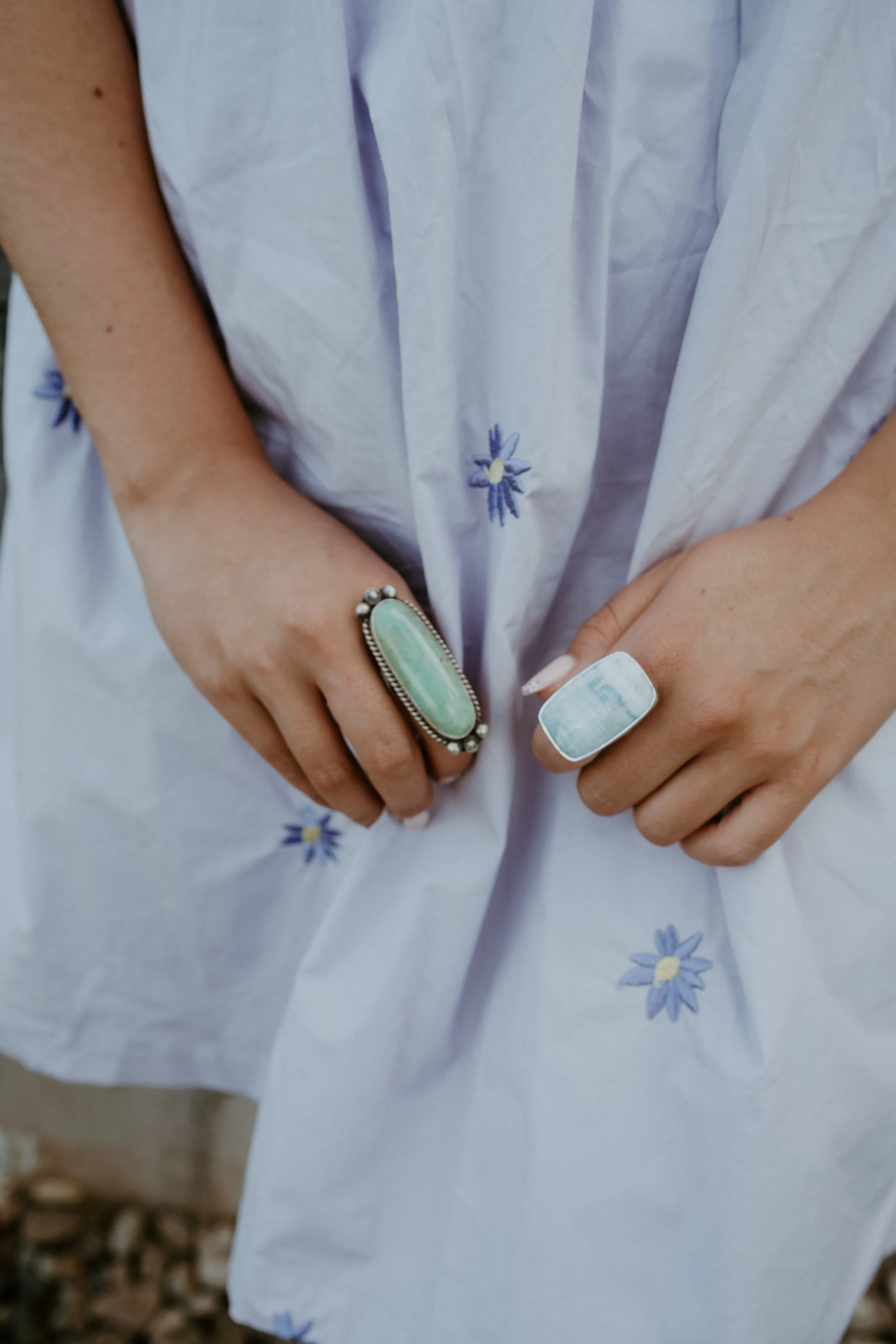 Ramones Ring | Green Turquoise