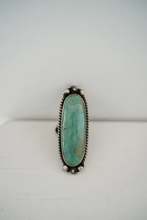 Ramones Ring | Green Turquoise