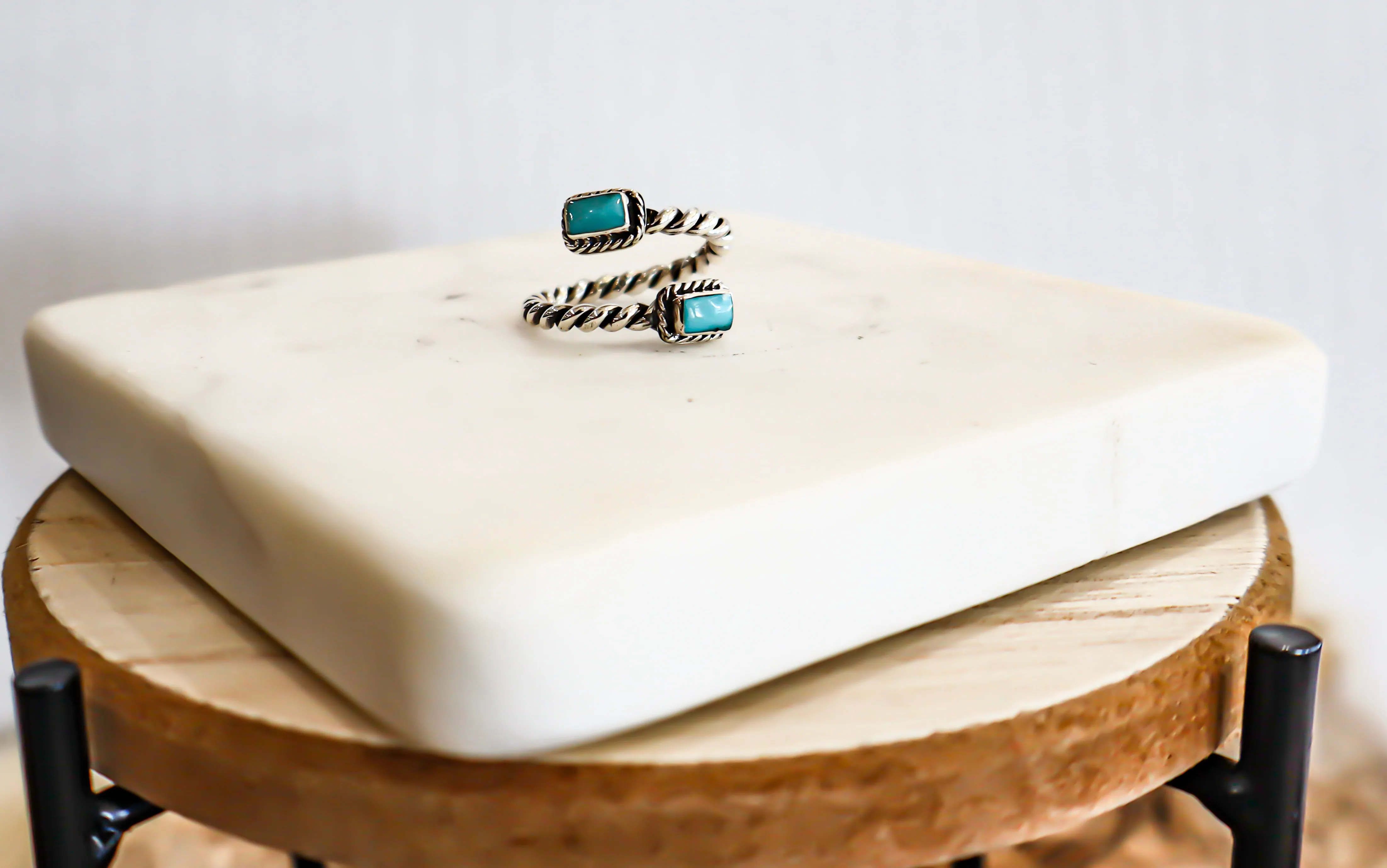 Rectangle Cable Adjustable Ring