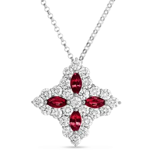 Roberto Coin 18K White Gold Pendant Necklaces - 8882467AWCHXR