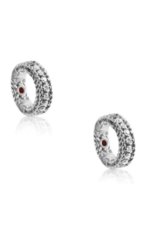 Roberto Coin Princess Earrings White Gold and Diamond (7771359AWERX)