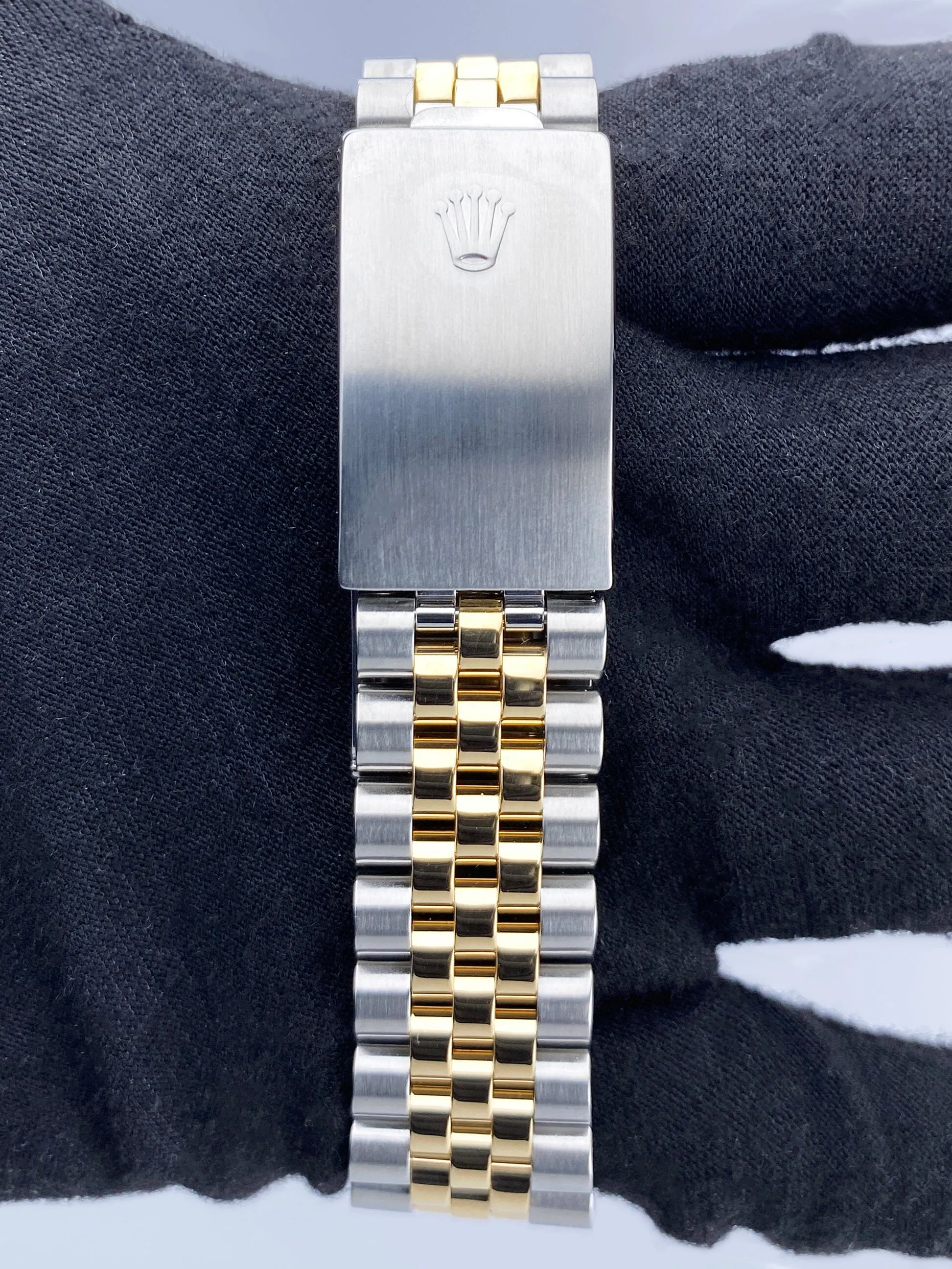 Rolex Datejust 16233 Diamond Champagne Dial Mens Watch