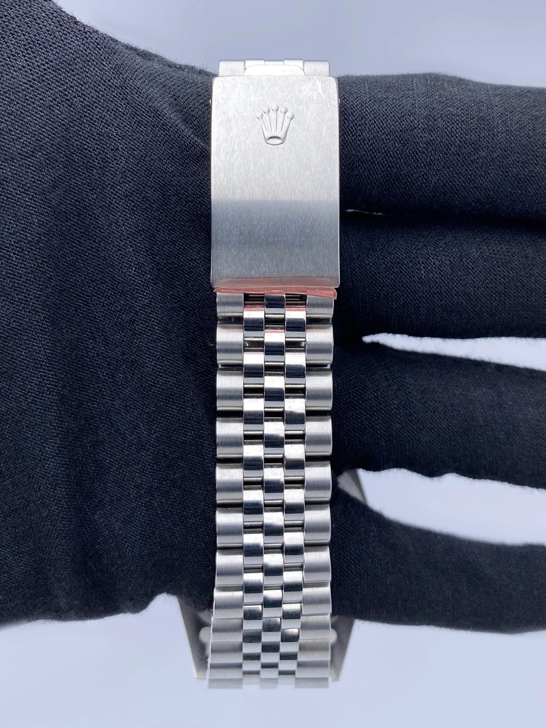 Rolex Datejust 16234 Silver Dial Mens Watch Box Papers