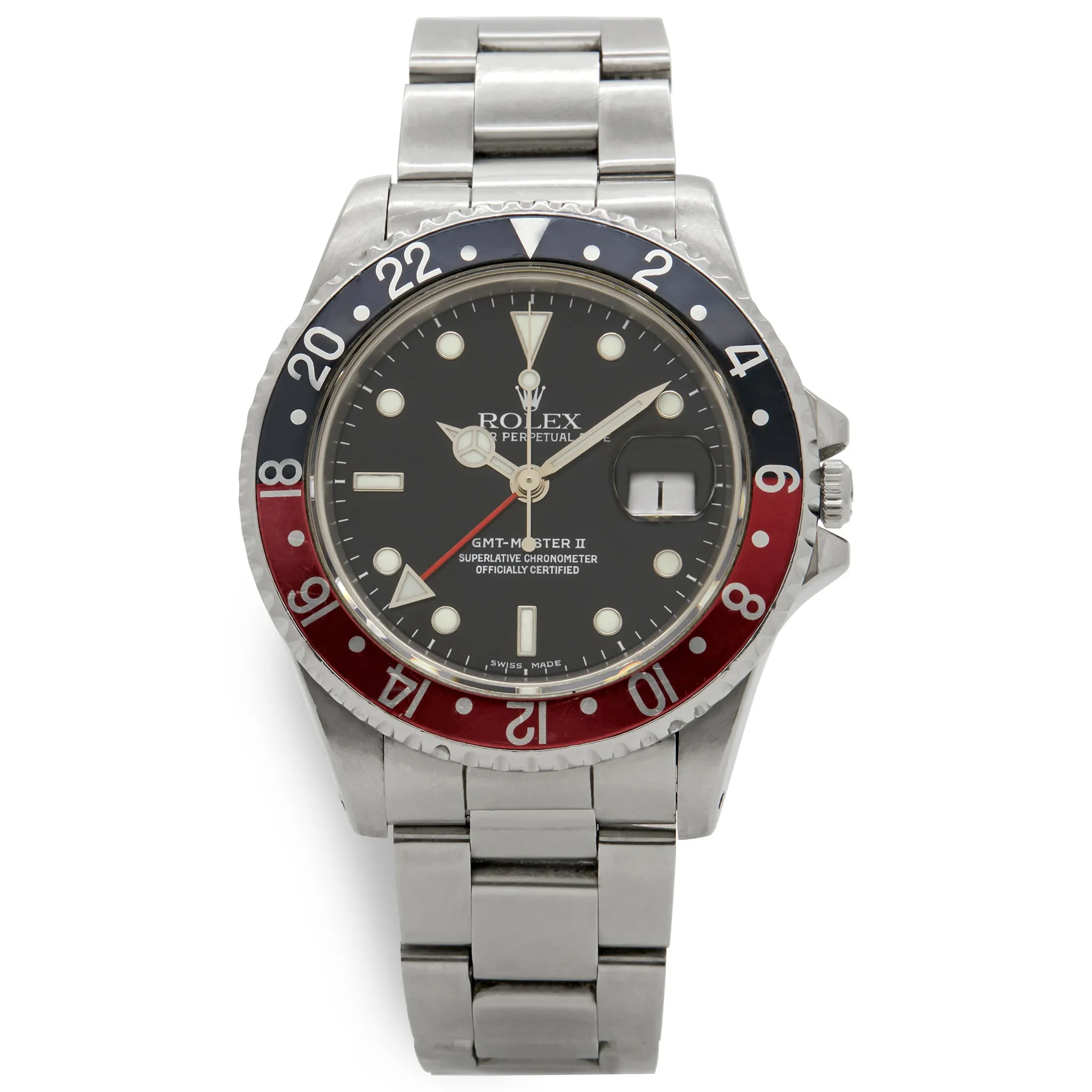 Rolex GMT Master II 16710 Black Dial Automatic Men's Watch