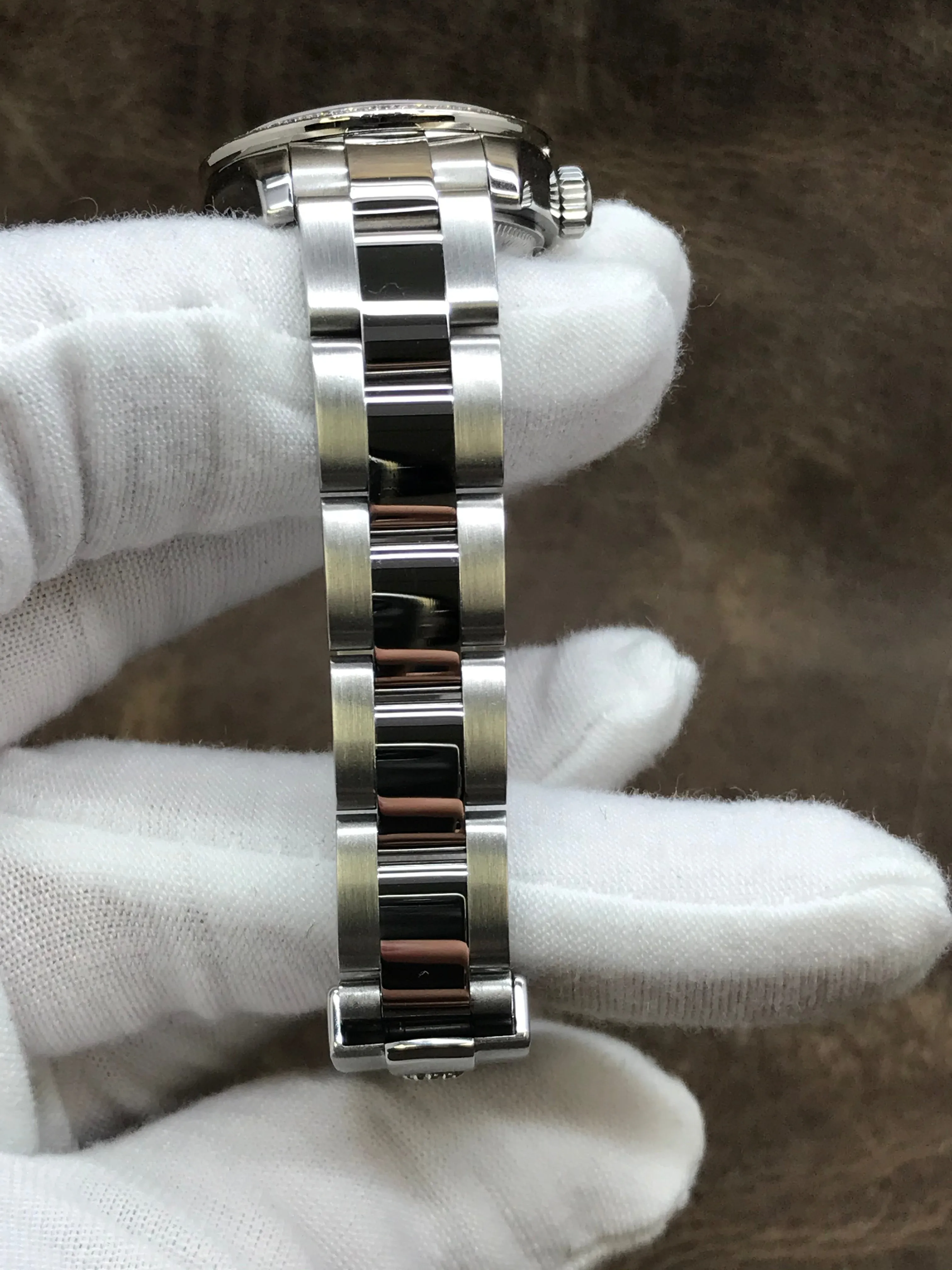 Rolex Lady Datejust 179384 Black Dial Automatic Women's Watch