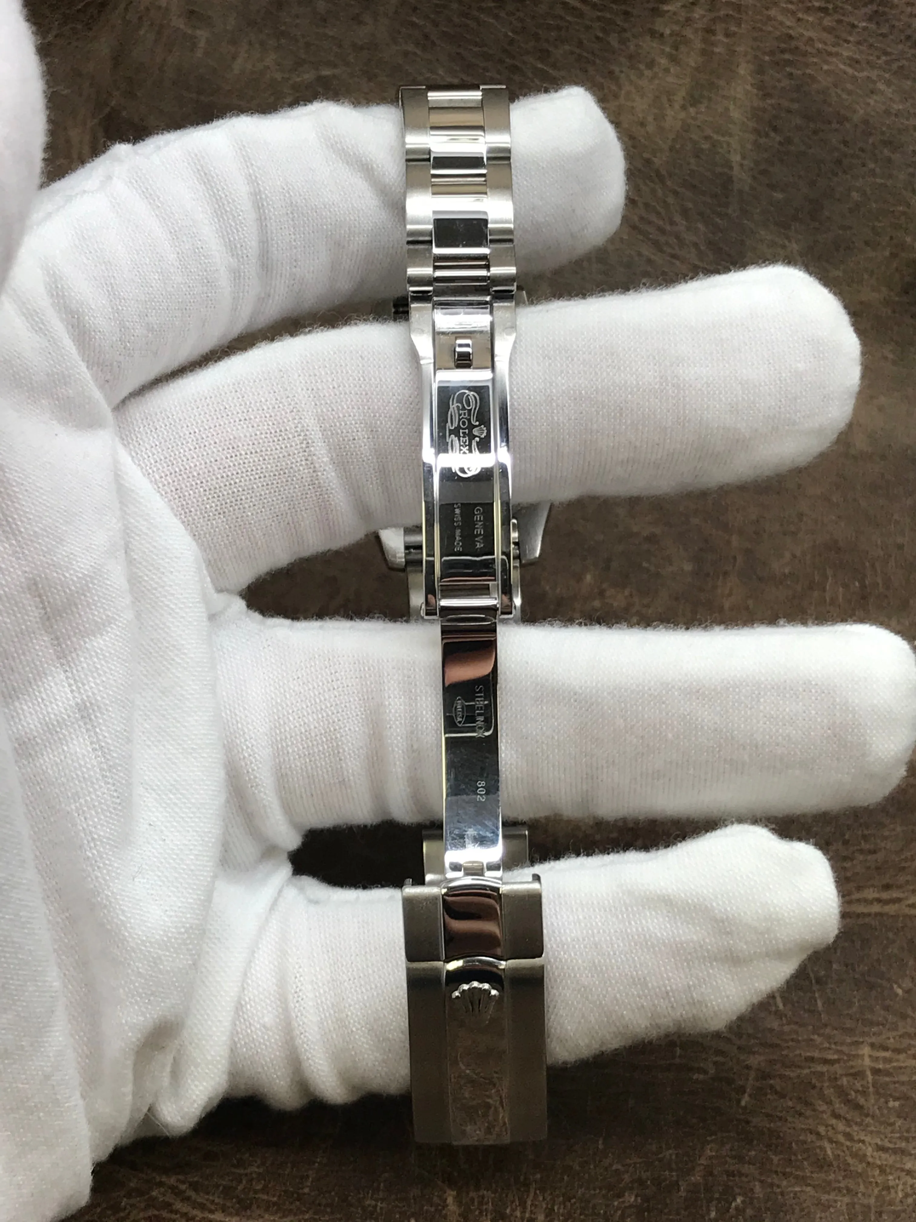 Rolex Lady Datejust 179384 Black Dial Automatic Women's Watch