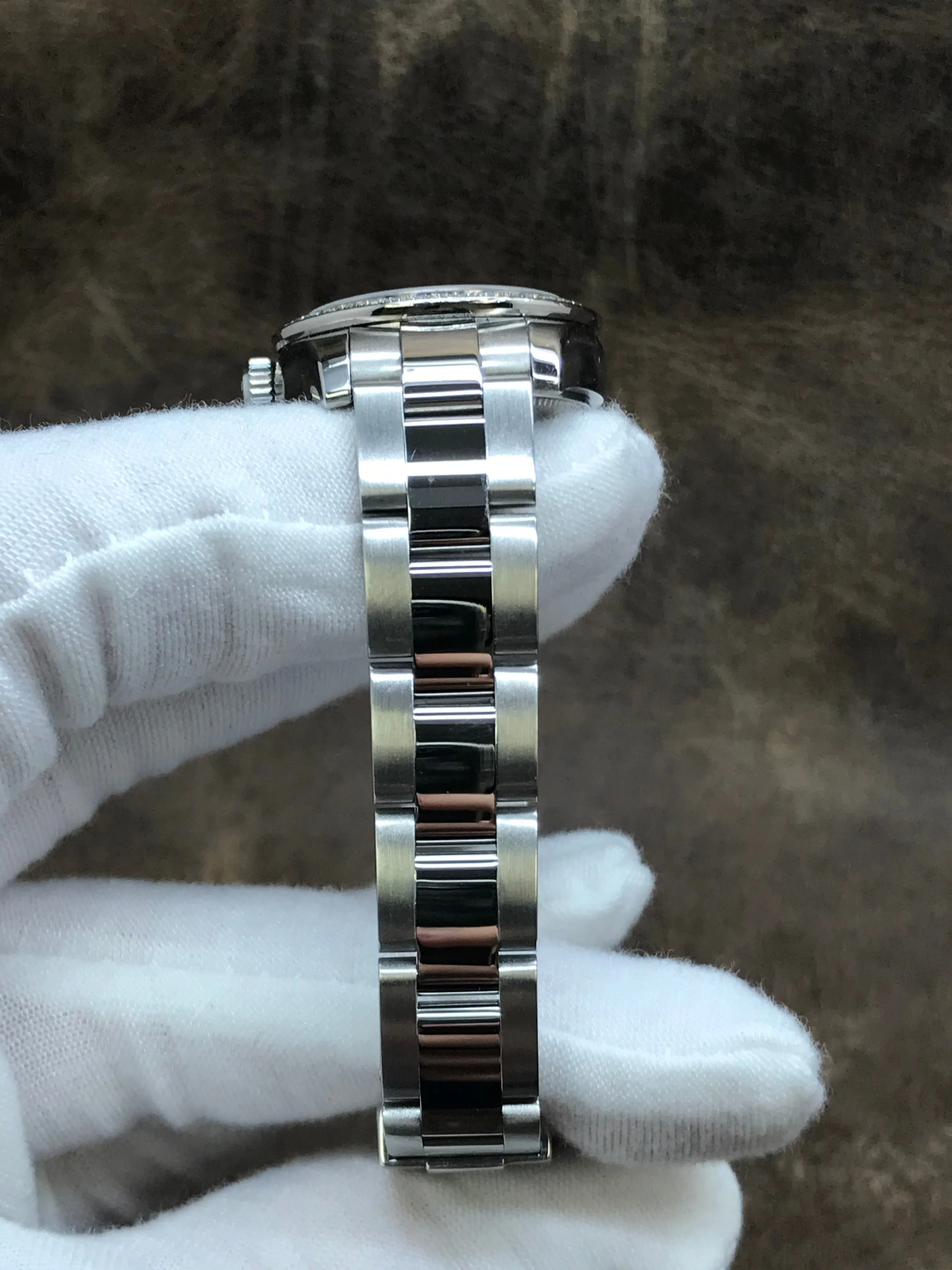 Rolex Lady Datejust 179384 Black Dial Automatic Women's Watch