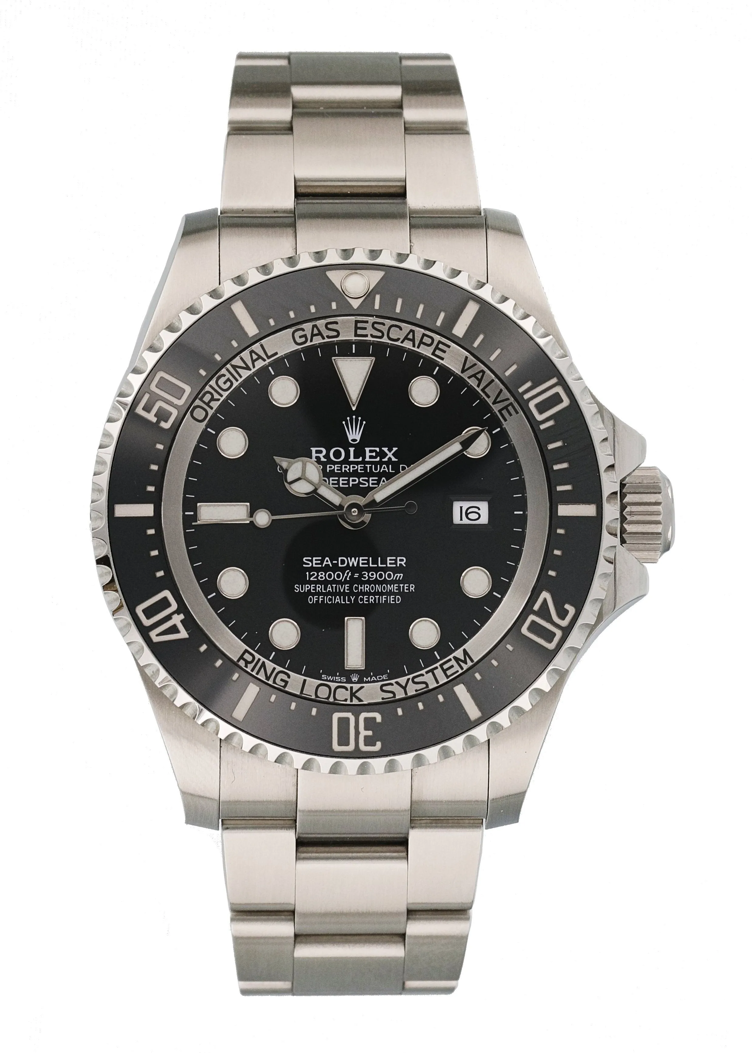 Rolex Sea Dweller Deepsea 126660 Mens Watch With Box And Papers