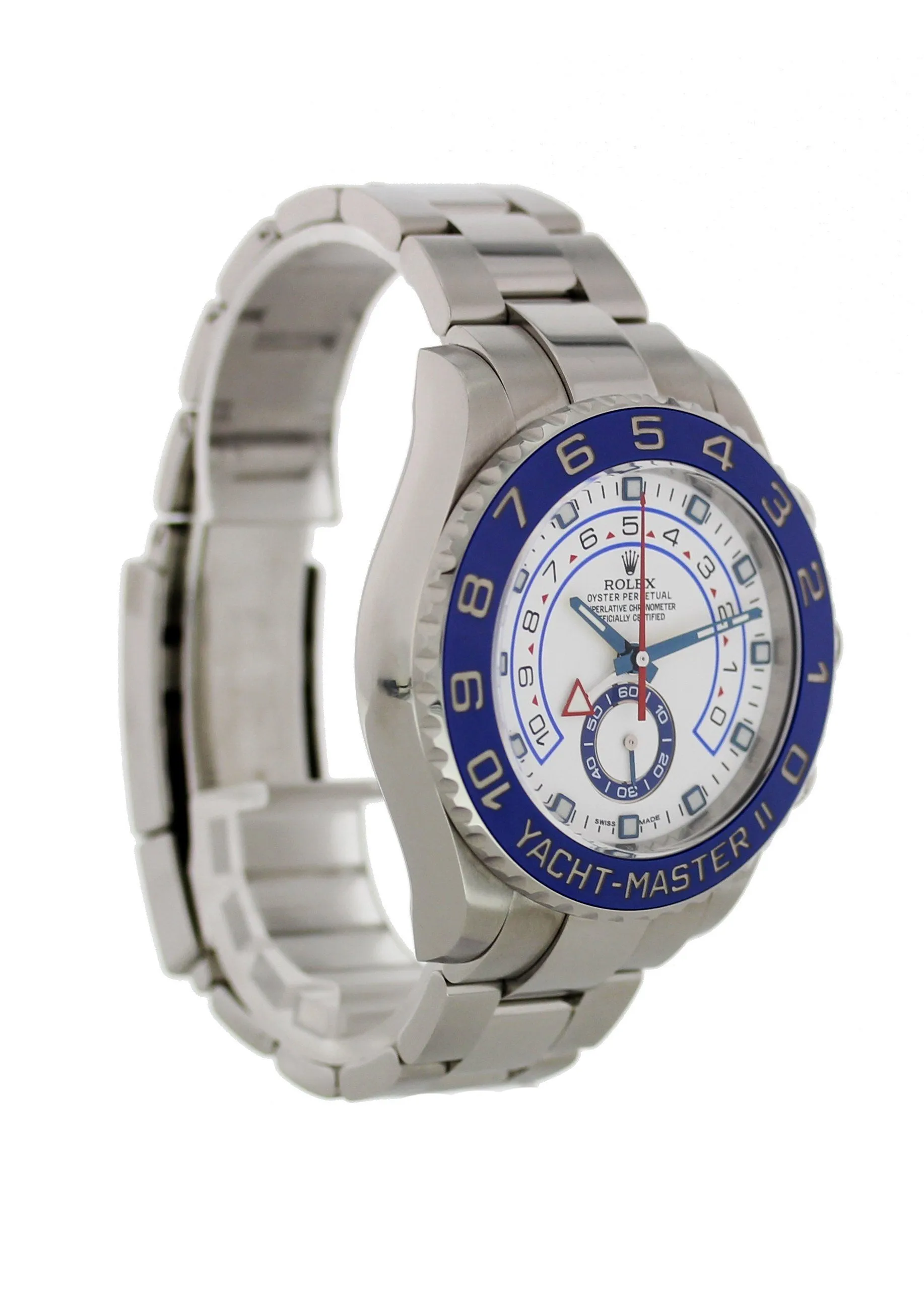 Rolex Yacht-Master II Steel Blue Ceramic Bezel 116680 Original Papers