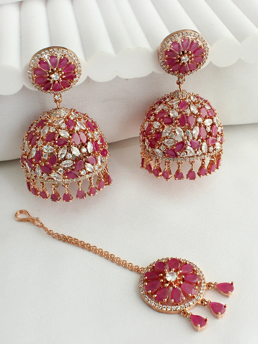 Romika Earrings & Tikka