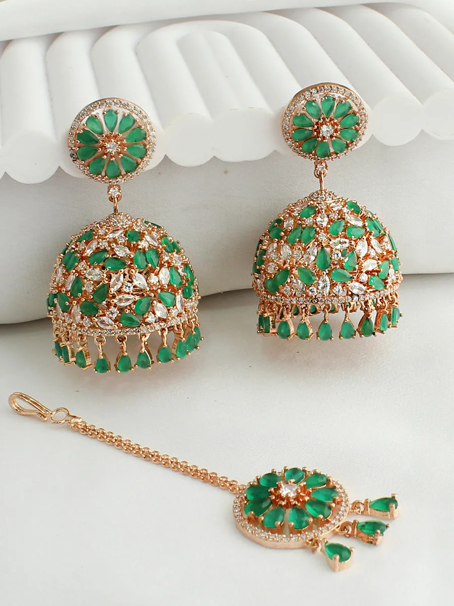 Romika Earrings & Tikka